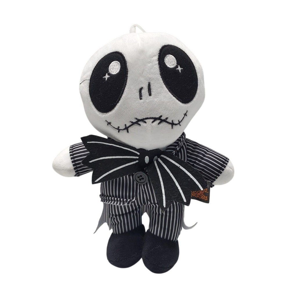 Tim Burtons The Nightmare‎ Before Christmas Jack Skellington Plush Toy 8"